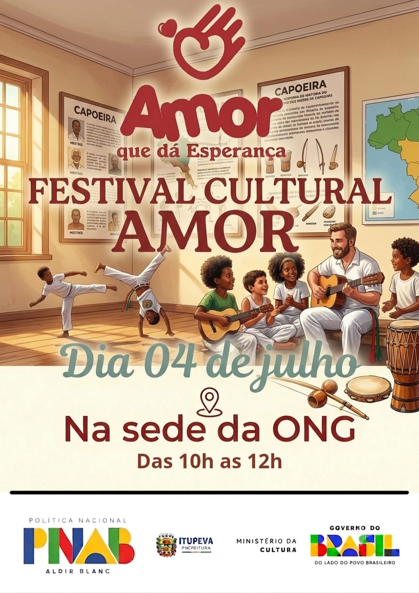  Festival Cultural do Amor será realizado neste sábado em Itupeva